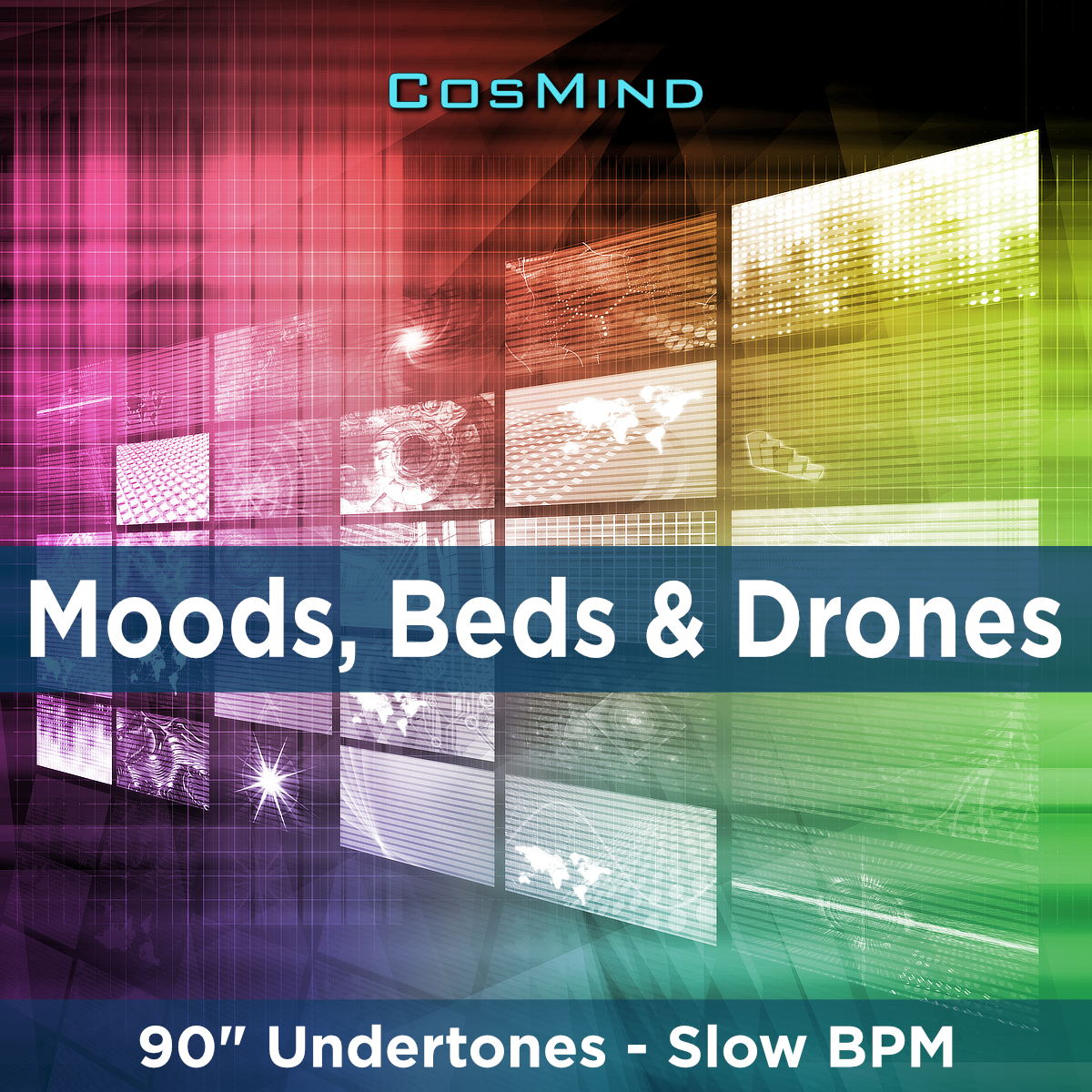 90" Undertones Slow BPM / Moods, Beds & Drones