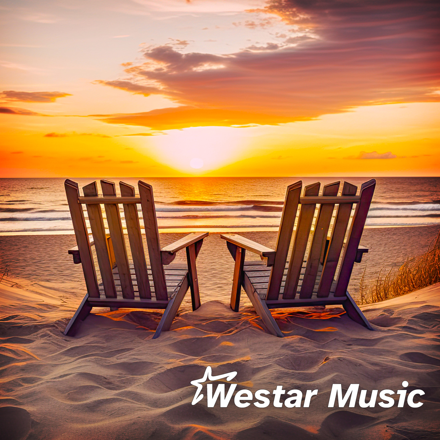 Two Chairs on the Beach